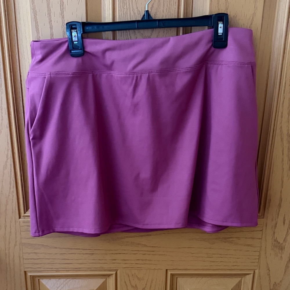 Tommy Bahama Rose-Pink Golf Skort